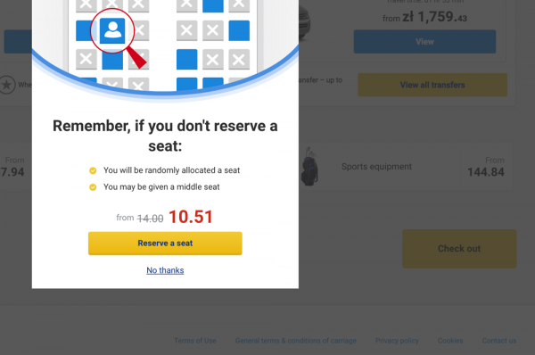 Dark UX patterns